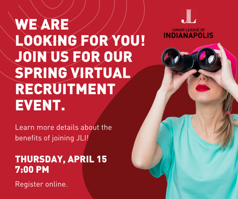 Spring Virtual Recruitment Event Junior League of Indianapolis
