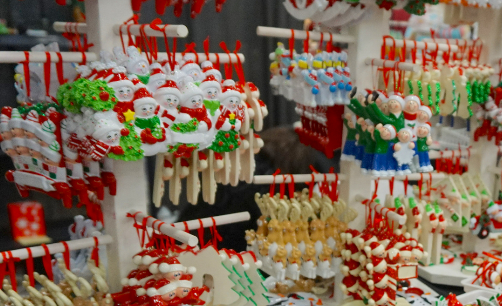 Ornaments Sold By Holiday Mart Merchants